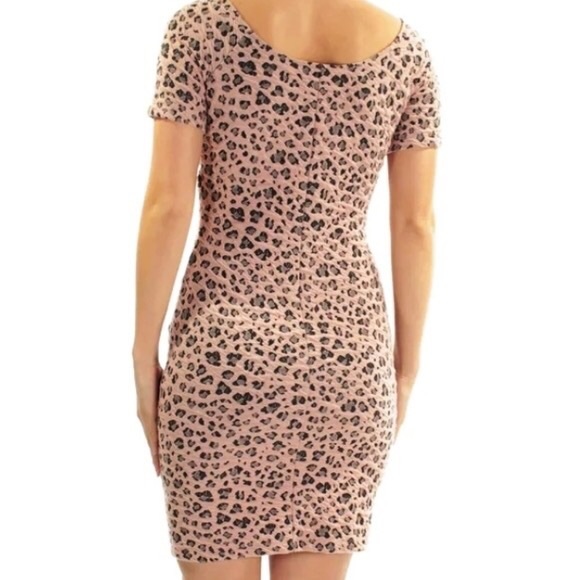 Pink Guess Bodycon Dress - Picture 6 of 7